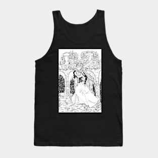 Noble Goth in the Garden Tank Top